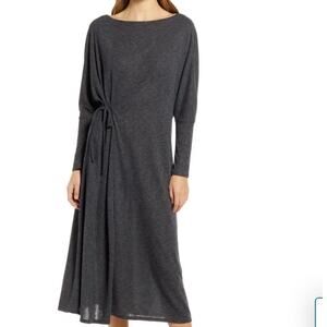Caslon Cozy Long Sleeve Knit Wrap Dress